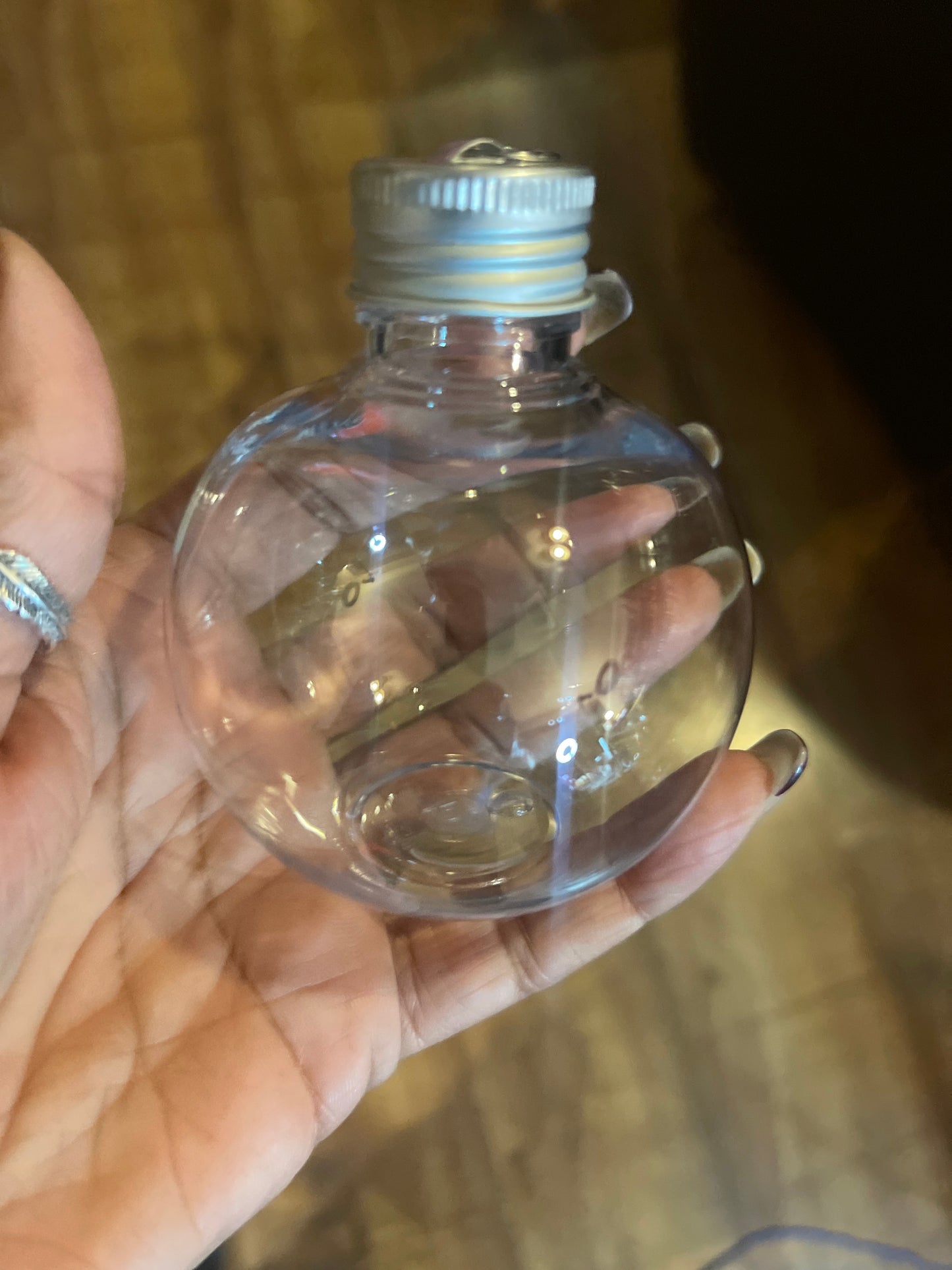 Hydro dip bauble/ornament -no epoxy sealed with gloss sealer