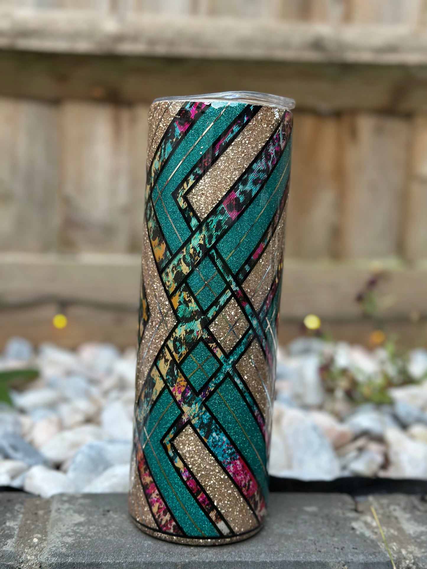 21 - Ruth D - Waffle 4 - 30oz Template Tumbler