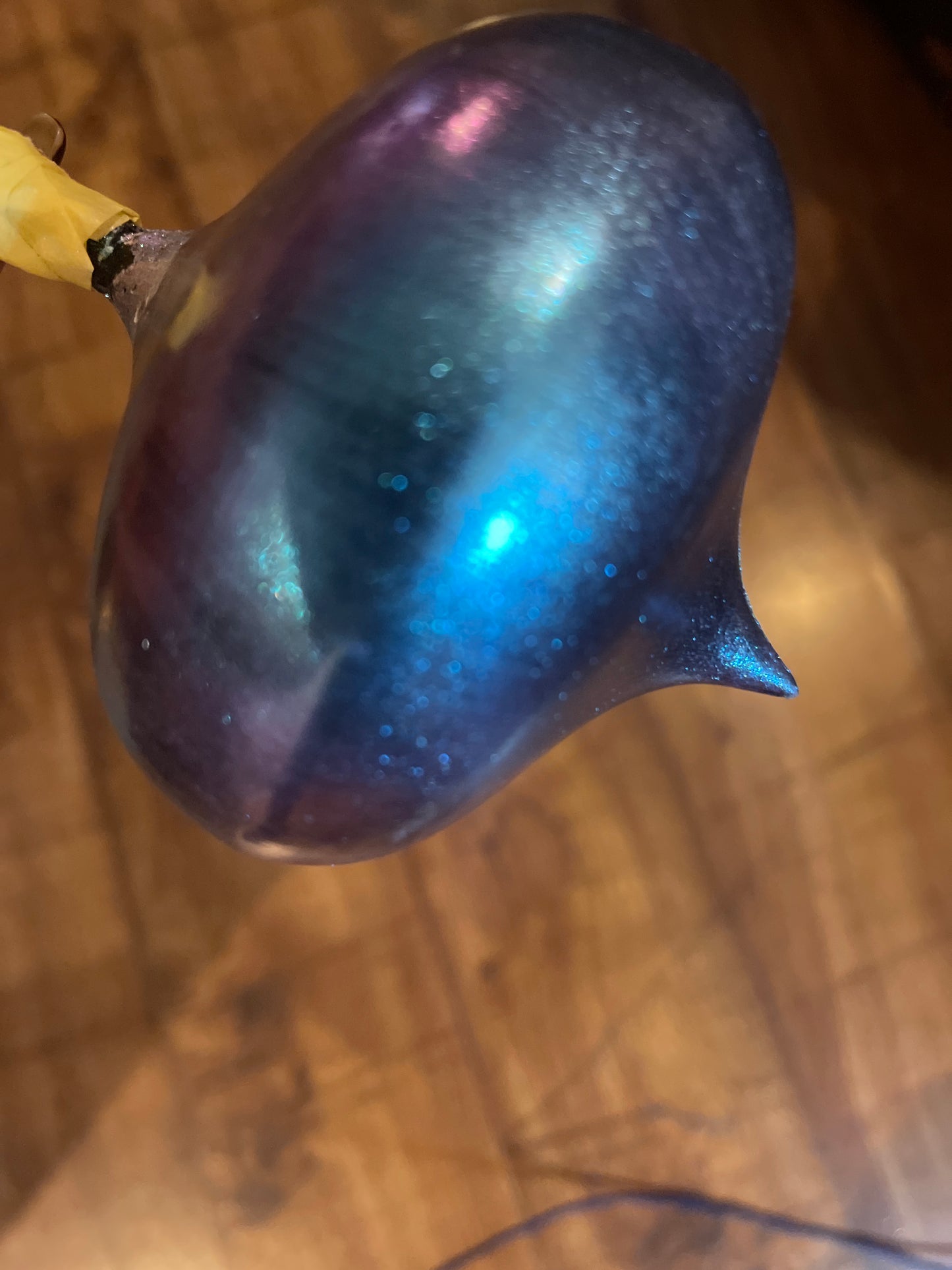 Hydro dip bauble/ornament -no epoxy sealed with gloss sealer
