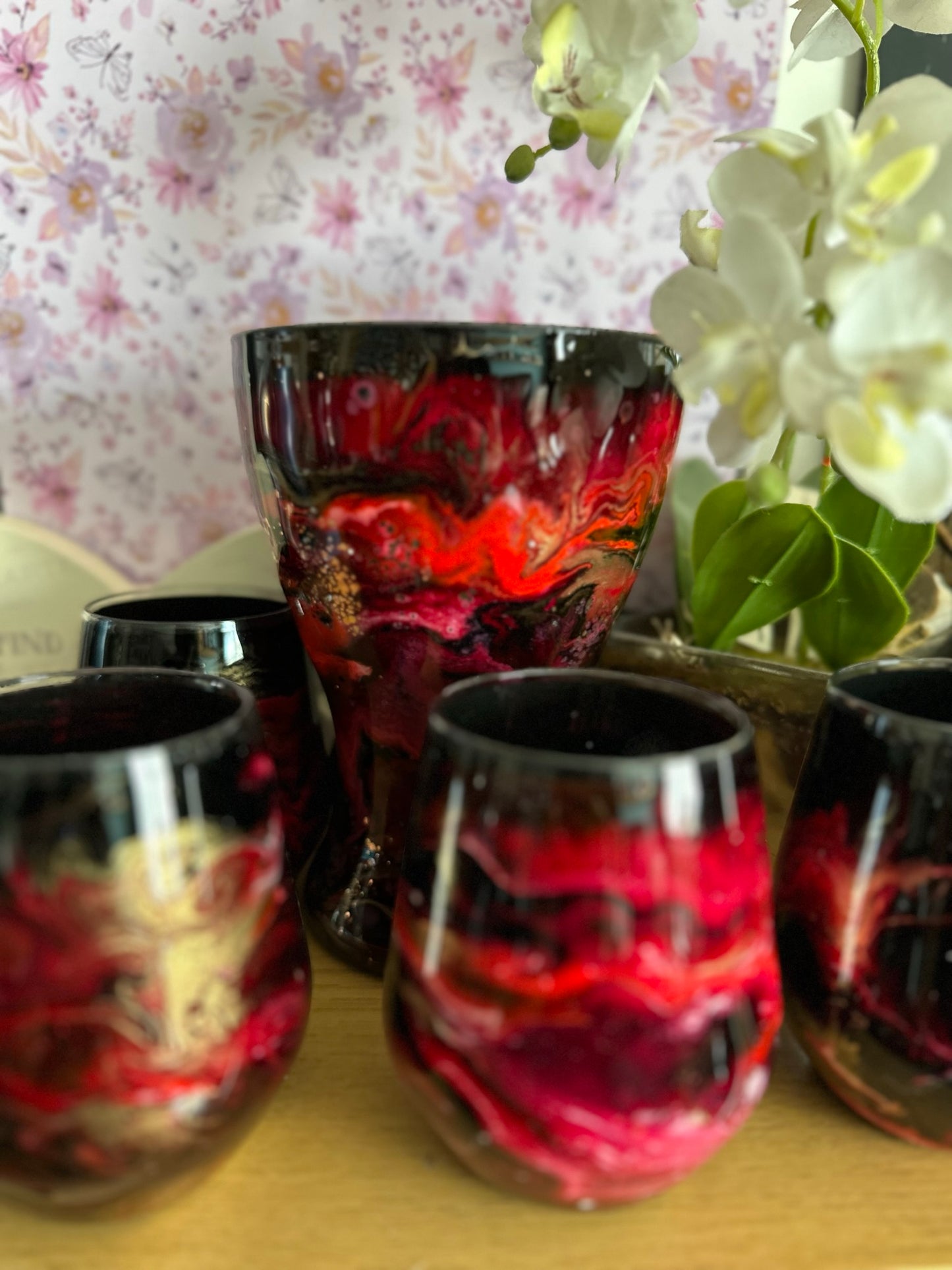 Custom Ink Glass