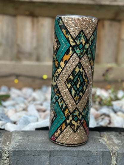 21 - Ruth D - Waffle 4 - 30oz Template Tumbler