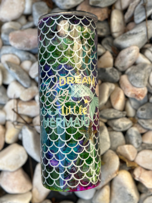 8 - Kylie H - Waffle 12 - 20oz Mermaid Tail