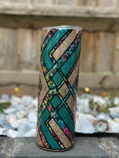 21 - Ruth D - Waffle 4 - 30oz Template Tumbler