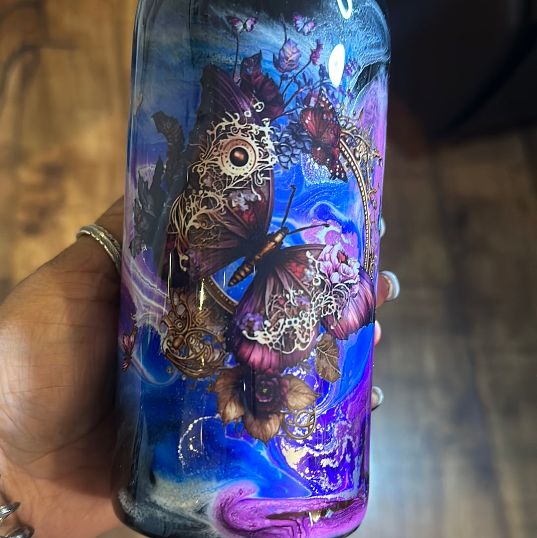 Ready to Ship 12 oz steampunk butterfly