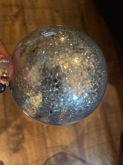 Hydro dip bauble/ornament -no epoxy sealed with gloss sealer